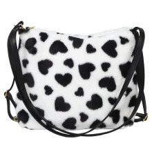 Fuzzy Tragetasche Flauschige Schultertasche Für Den Täglichen Gebrauch