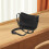 1Sac Crossbody Noir Nylon Polyester Ajustable Coquette 4