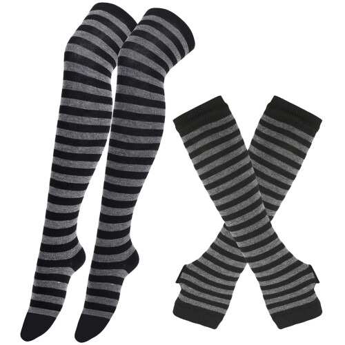 1 Set Omslagkousen Zwart Polyester Vrouwen 1