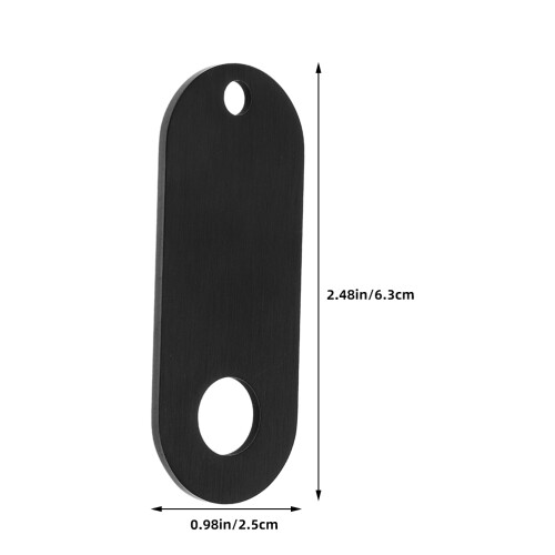 2 Stuks Bell Sleutelhanger Biker Accessoire Zwart 1