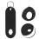 2 Stuks Bell Sleutelhanger Biker Accessoire Zwart 10