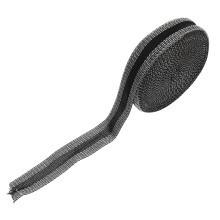 Gehäkelte Hose Mit Patch 2000,00 X 2,50 X 0,10 Cm Schwarz