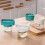 Distributeur Liquide Bleu Design Pour Évier Maison 6