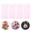 4 Mini Form Quilling Papier Halbkugel Kuppel 8
