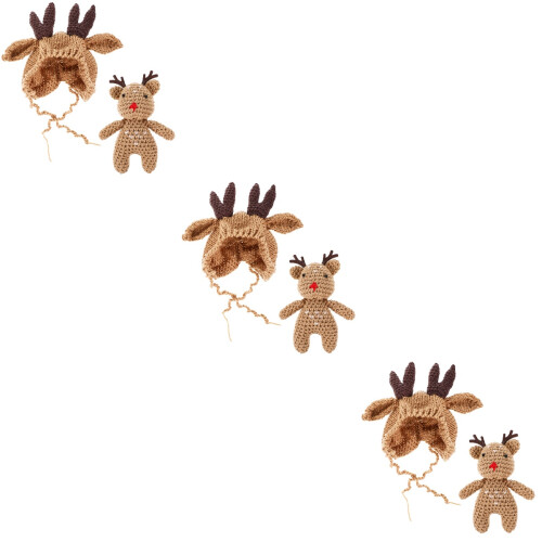3 Sets Baby Wintermütze 2