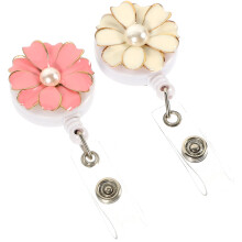2Stk Bequeme Ausziehbare Badgehalter Badgeverschlüsse