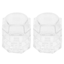 2 Tragbarer Türschloss Schaltknopf Schutz 4,30x3,40x3,10 cm