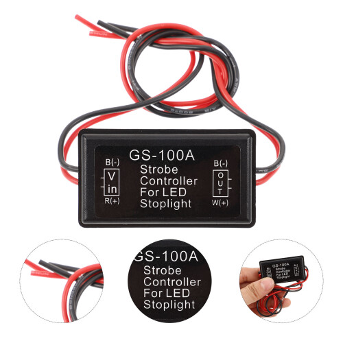 Abs Material Strobe Controller Für Auto Rücklicht Blinkfunktion 2