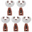 Raindrops Hochleistungs-Unterschub-Schiebeschiene Hellbraun 5 Sets 10