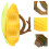 Food Fruit Feeder Robuster Tierfutter Spender 14x10 Cm 7
