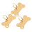 Pet Marke Namensschild Knochenform 7
