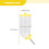 Wasserflasche Für Hamster Trinksystem Gelb 1 Satz 3