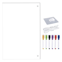 1 Set Transparente Abwischbare Mit Markern Für Wandbeschriftung
