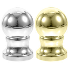 Flaggenmastspitzen Gold Abs 2er Pack 2,8x1,8x1,8 Zoll