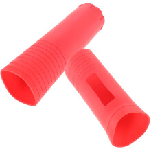 2Stück Silikon Mikrofonabdeckung Rot Für Drahtloses Mikrofon