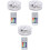 3 Sets Untertauchbare LED Mit Fernbedienung 3