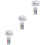 3 Sets Untertauchbare LED Mit Fernbedienung 5