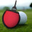 Red Duurzame Golfbal Beschermhoes Ontwerp 6