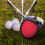 Red Duurzame Golfbal Beschermhoes Ontwerp 4