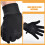 Fahrradhandschuhe Nylon Silikon Fleece 1 Paar 8