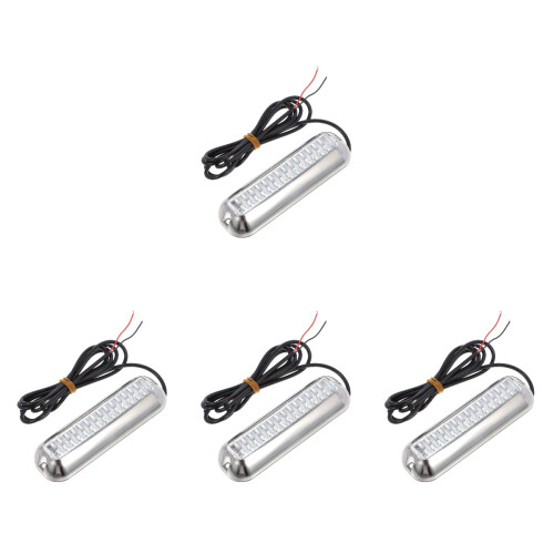 4 LED Onderwaterbootlicht Waterdicht RVS 1
