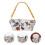 Cup Set Wasser Cup Hülle 17X9X7 Cm 5