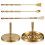 5 Messing Räucherkegel Set Für DIY Duftaccessoires 9