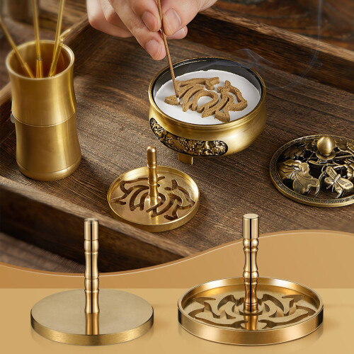 5 Messing Räucherkegel Set Für DIY Duftaccessoires 1