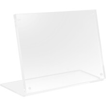 Transparenter Acryl Schildständer Für Hochzeit Und Restaurant Nutzung