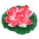 1Pc Simulation Lotus Artificial Flower Red Eva for Pond Decoration 1