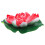 1Pc Simulation Lotus Artificial Flower Red Eva for Pond Decoration 8