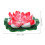 1Pc Simulation Lotus Artificial Flower Red Eva for Pond Decoration 2