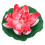 1Pc Simulation Lotus Artificial Flower Red Eva for Pond Decoration 6