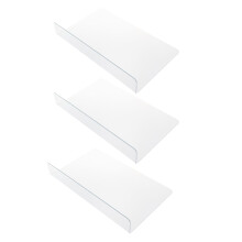 3 Wasserspritzschutz Baffel 40,00x12,00x4,00 cm Transparent