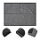 1 Set Netzvorhang Paneel Mit Band 5