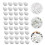 Aquarium Decoratie Stenen Visbak Rots Set Wit 6