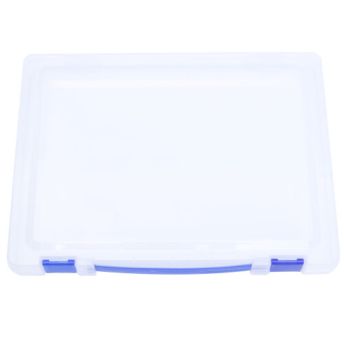File Storage Box Aufbewahrungsbox PP Transparent 1 2
