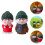 1Set Abwechslungsreiche Plastikfigur Dekoratives Älteres Paar 4