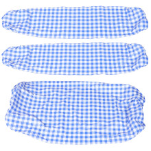 1Set Fitted Picnic Table and Bench Covers PVC Flannel Outdoor Use