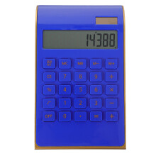 Taschenrechner Tragbarer Schulbedarf Blau