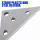 Raindrops 2 Stk Steckerpedal Messblock Winkelmesser 7