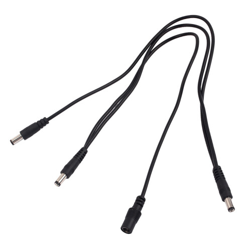 Guitar Signal Splitter Kabel Schwarz 1 Set