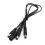 Guitar Signal Splitter Kabel Schwarz 1 Set 4