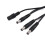 Guitar Signal Splitter Kabel Schwarz 1 Set 2