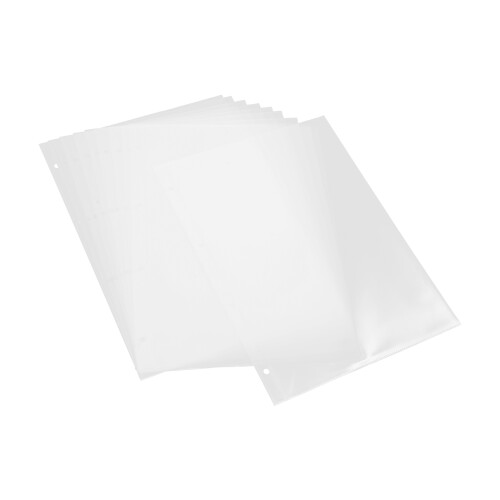 10 Magazine Protector Binder Aus Kunststoffhüllen
