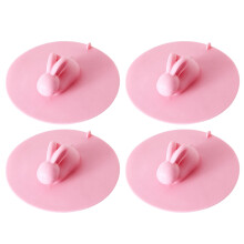 4Stk Abflussdeckel Stopfen Spülbecken Rosa Poolabdeckung