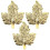 Set Aus Ringen, Blatt Halter, , Für Dinnerparty 2