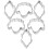 Biscuitformen Backen Silber 6 1
