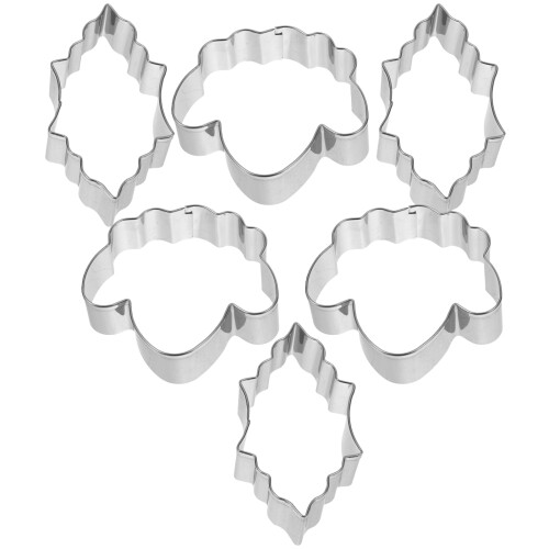 Biscuitformen Backen Silber 6