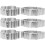 Biscuitformen Backen Silber 6 9